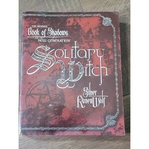 Solitary‎ Witch Book of Shadows Silver RavenWolf Wicca Pagan